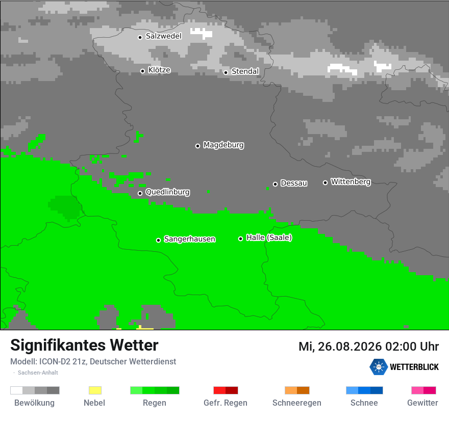 Signifikantes Wetter