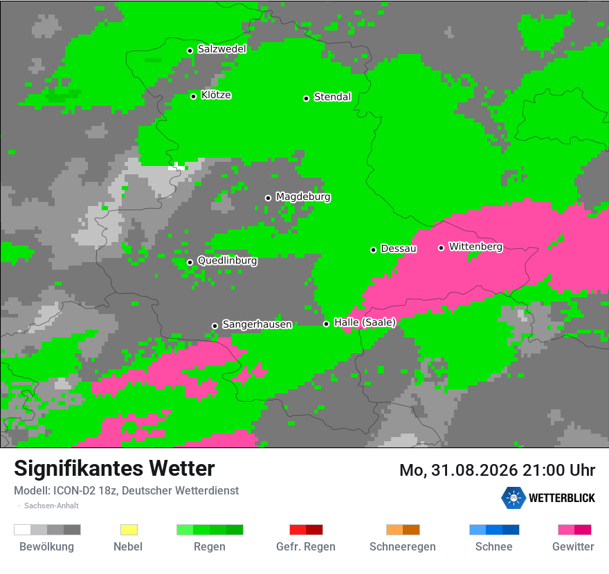 Signifikantes Wetter