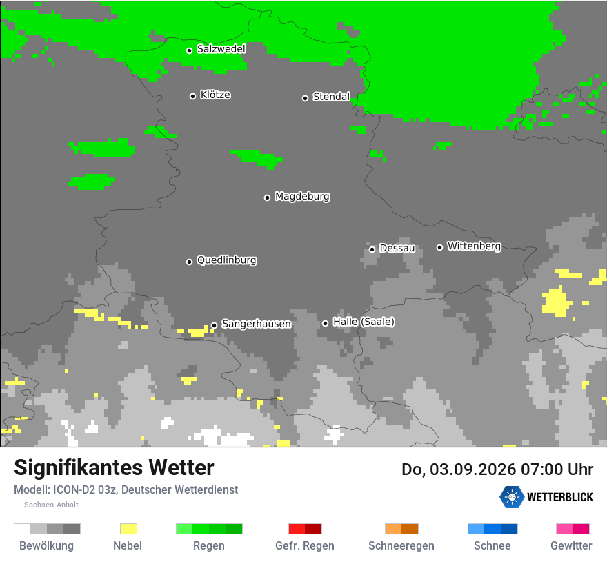 Signifikantes Wetter