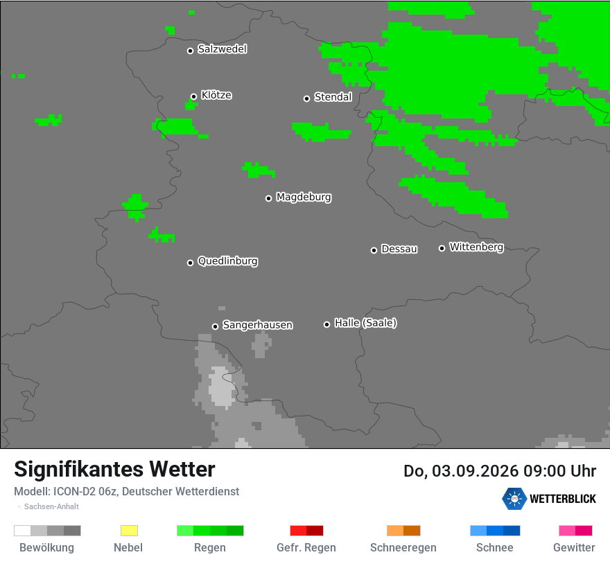 Signifikantes Wetter