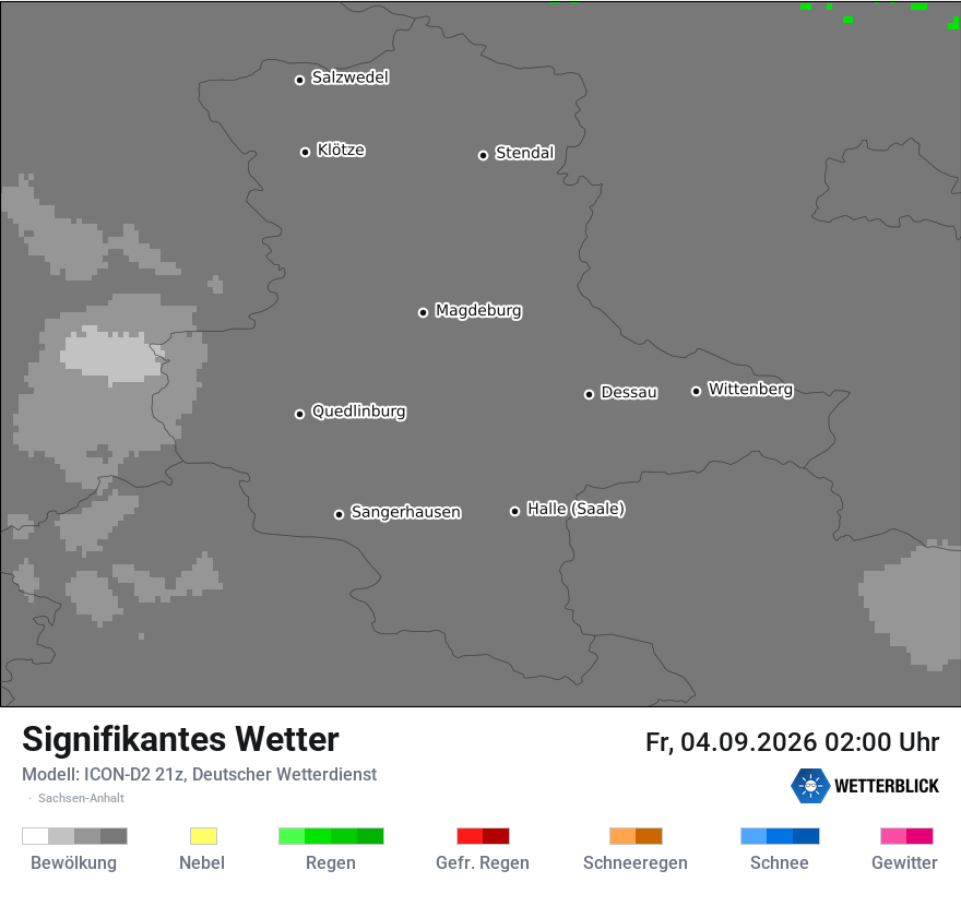 Signifikantes Wetter