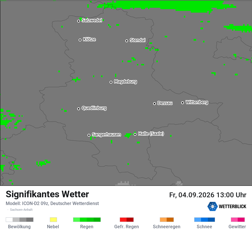 Signifikantes Wetter