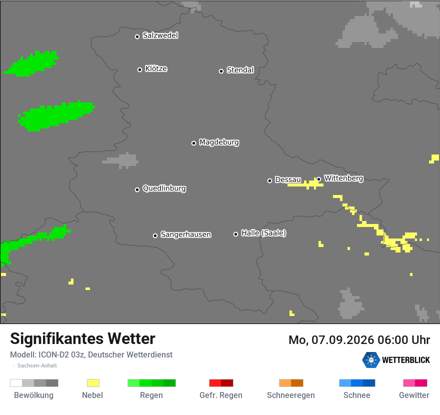 Signifikantes Wetter