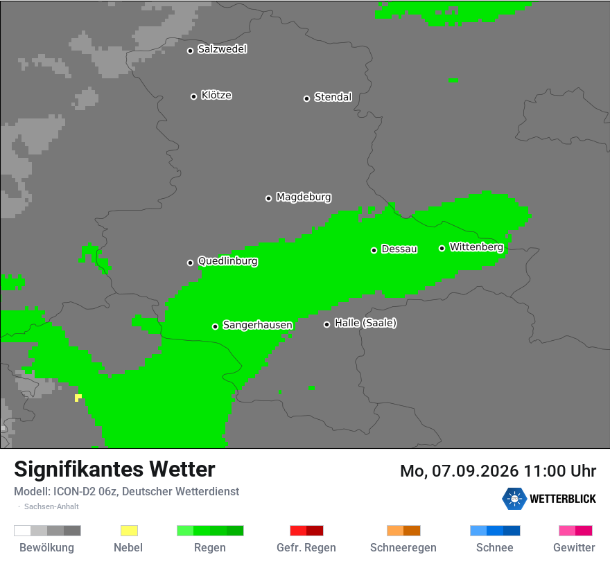 Signifikantes Wetter