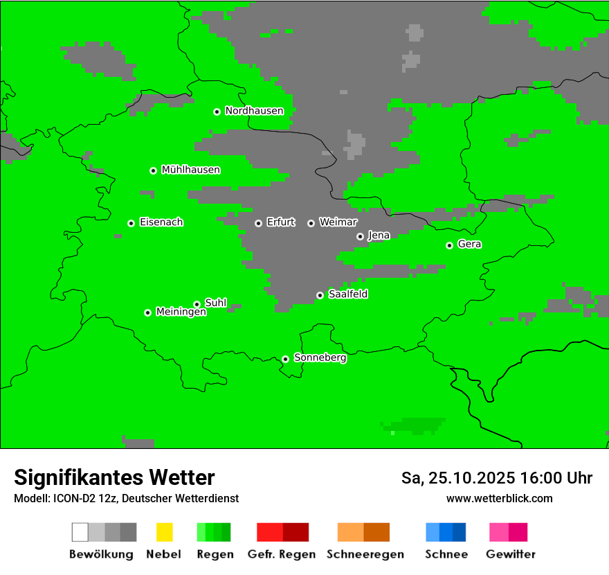 Modellkarten Signifikantes Wetter Modellkarten Signifikantes Wetter