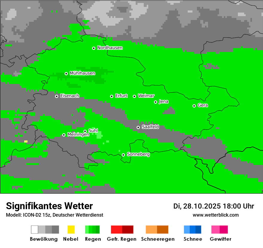 Modellkarten Signifikantes Wetter Modellkarten Signifikantes Wetter