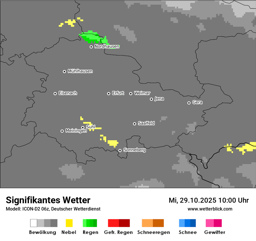 Modellkarten Signifikantes Wetter Modellkarten Signifikantes Wetter