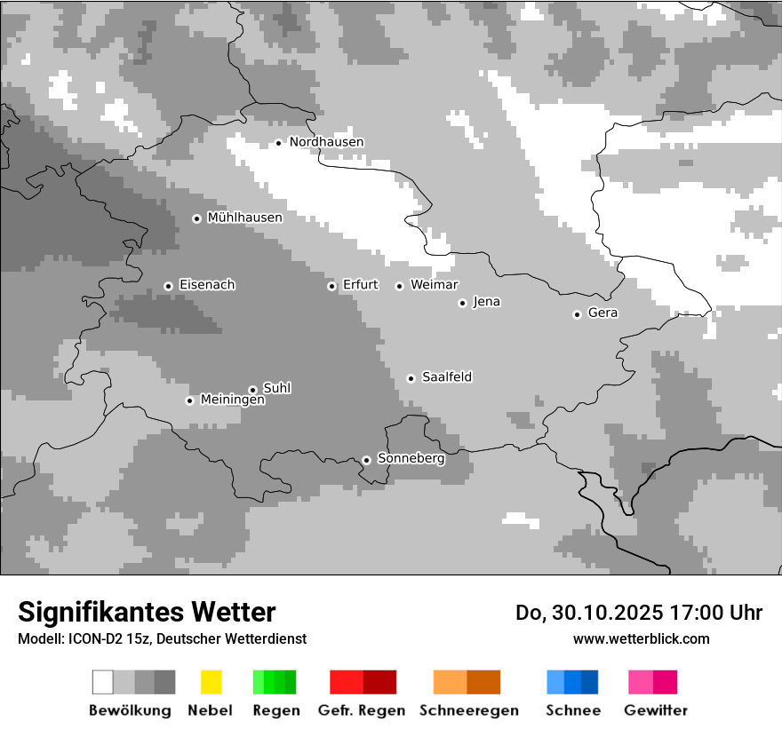 Modellkarten Signifikantes Wetter Modellkarten Signifikantes Wetter
