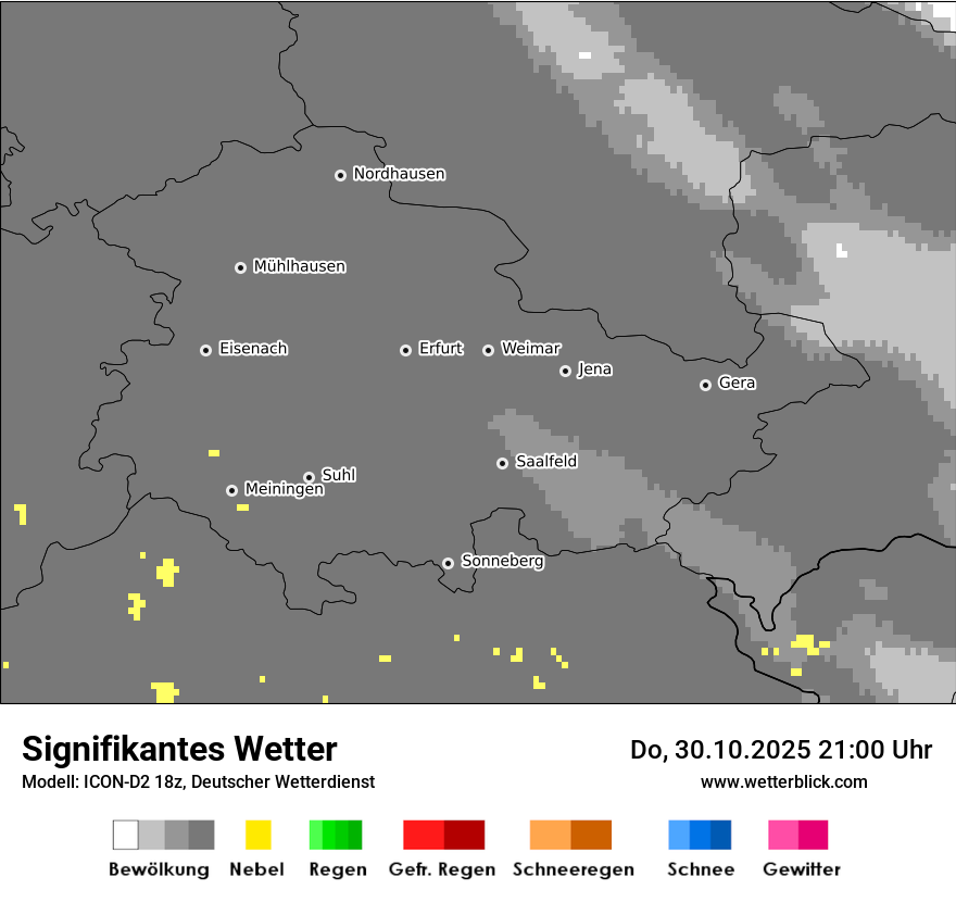 Modellkarten Signifikantes Wetter Modellkarten Signifikantes Wetter
