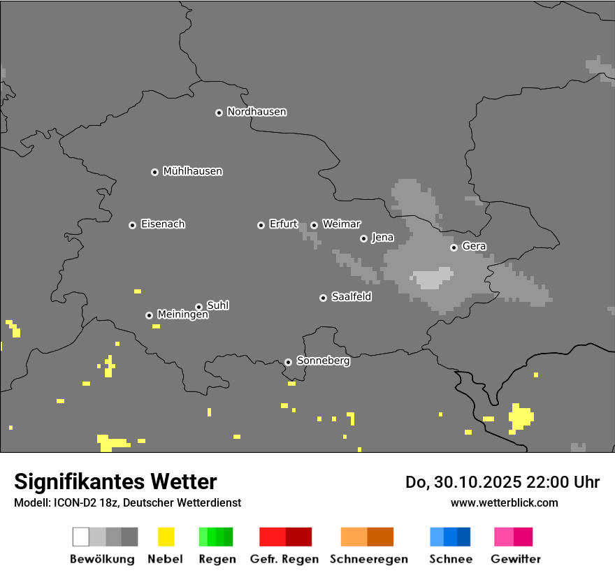 Modellkarten Signifikantes Wetter Modellkarten Signifikantes Wetter