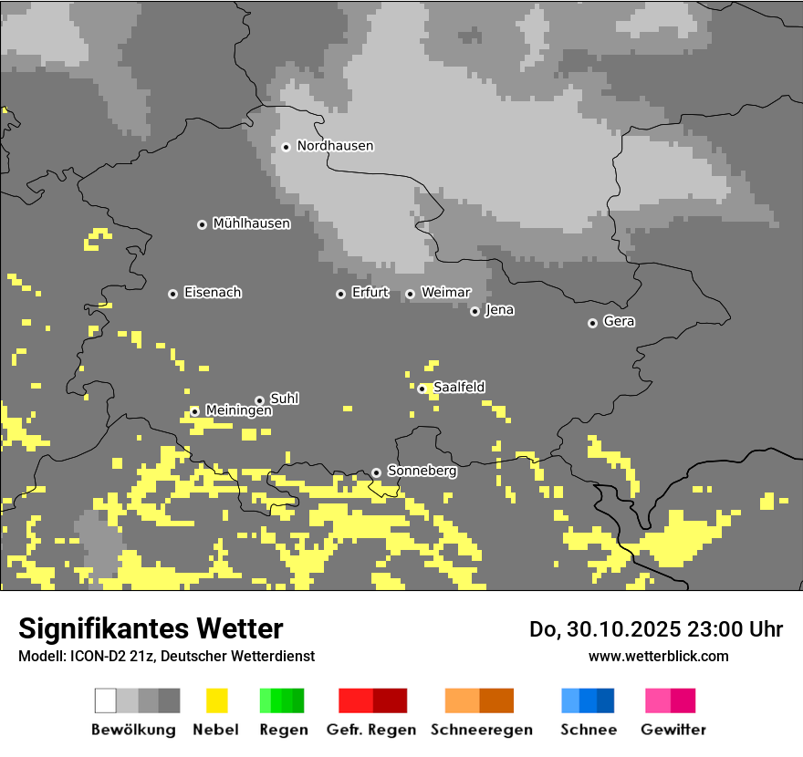 Modellkarten Signifikantes Wetter Modellkarten Signifikantes Wetter