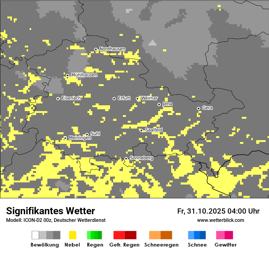 Modellkarten Signifikantes Wetter Modellkarten Signifikantes Wetter