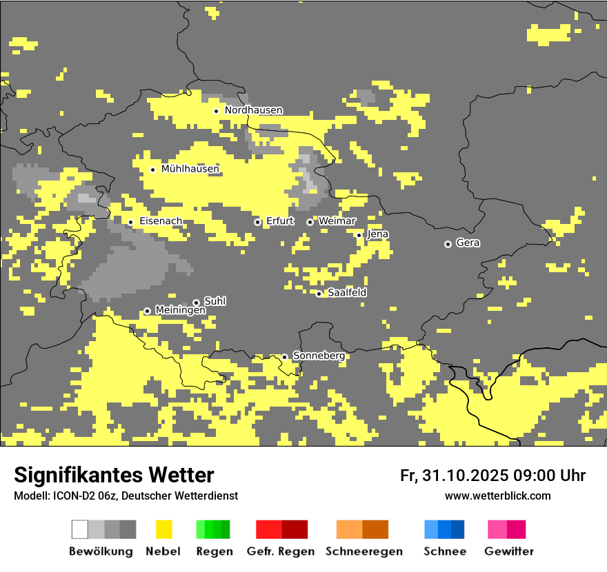 Modellkarten Signifikantes Wetter Modellkarten Signifikantes Wetter
