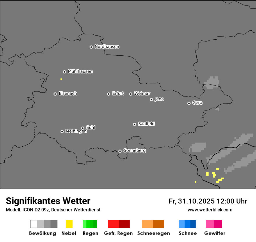 Modellkarten Signifikantes Wetter Modellkarten Signifikantes Wetter