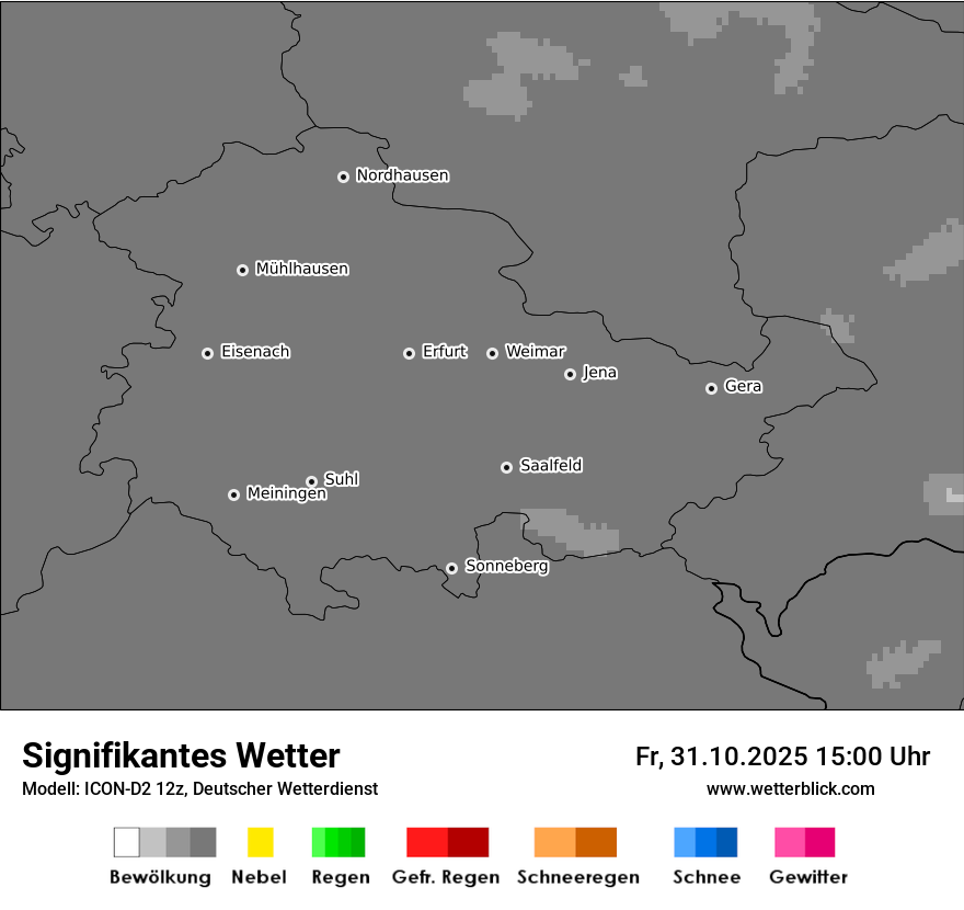 Modellkarten Signifikantes Wetter Modellkarten Signifikantes Wetter