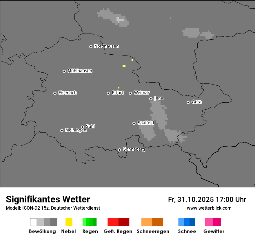 Modellkarten Signifikantes Wetter Modellkarten Signifikantes Wetter