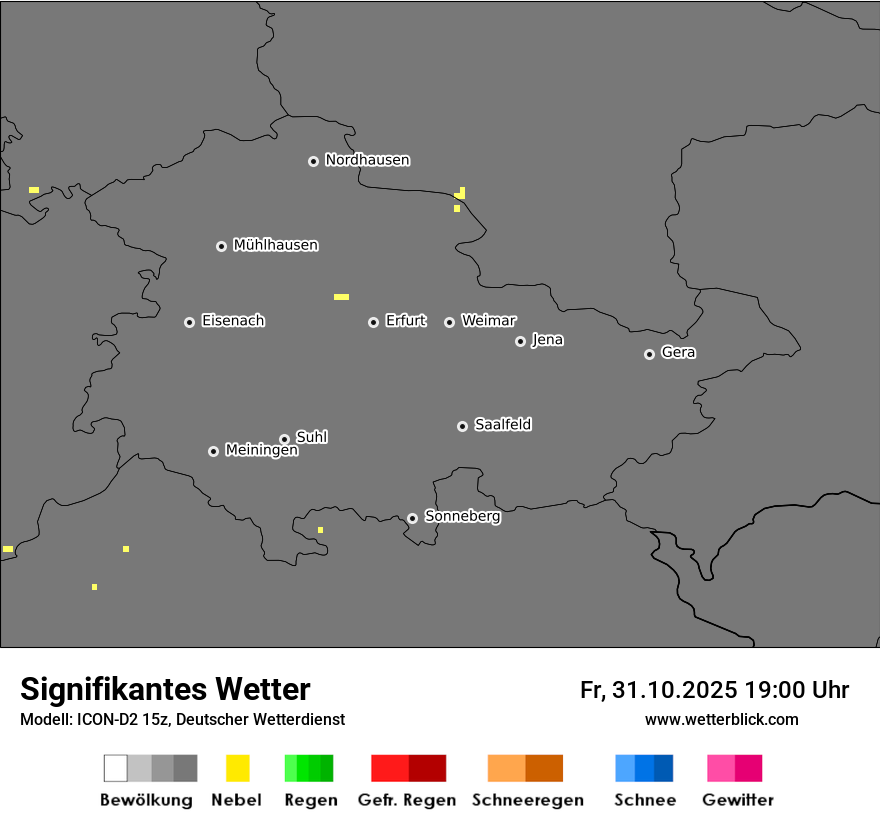 Modellkarten Signifikantes Wetter Modellkarten Signifikantes Wetter