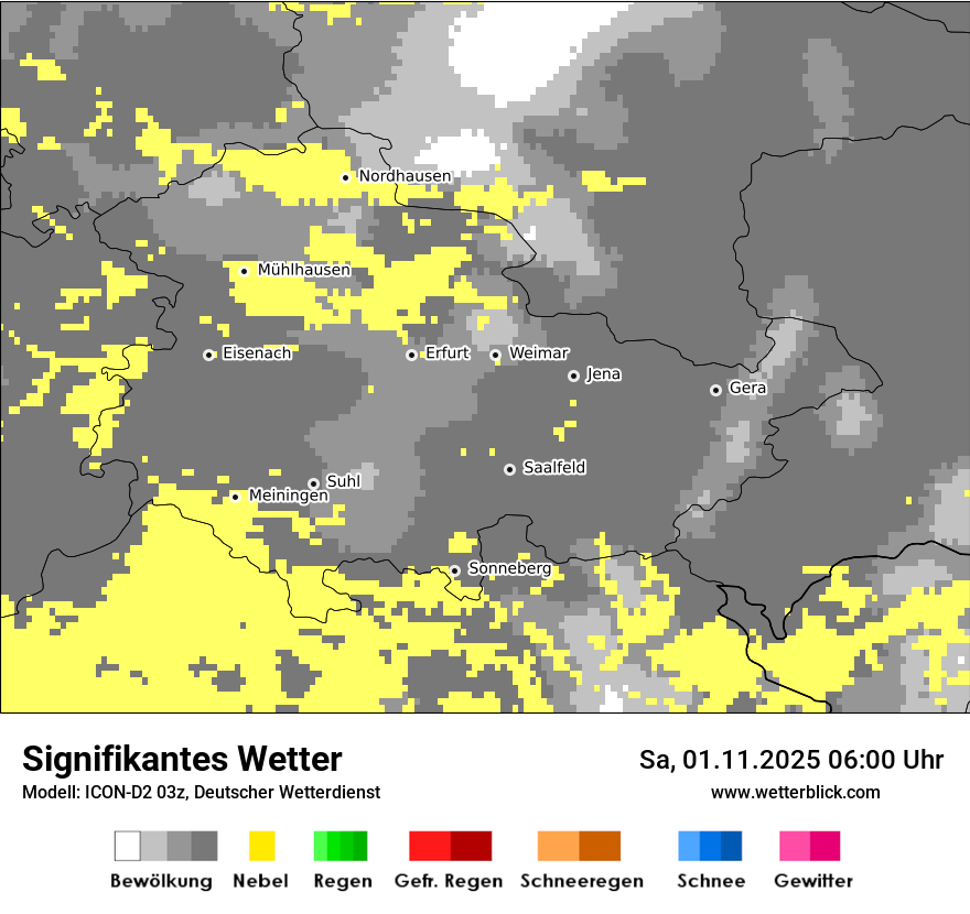 Modellkarten Signifikantes Wetter Modellkarten Signifikantes Wetter