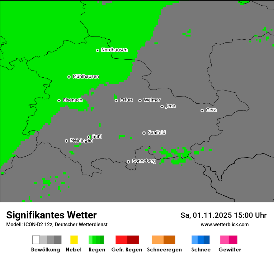 Modellkarten Signifikantes Wetter Modellkarten Signifikantes Wetter