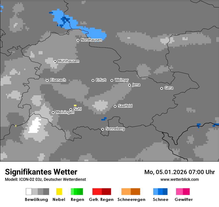 Signifikantes Wetter