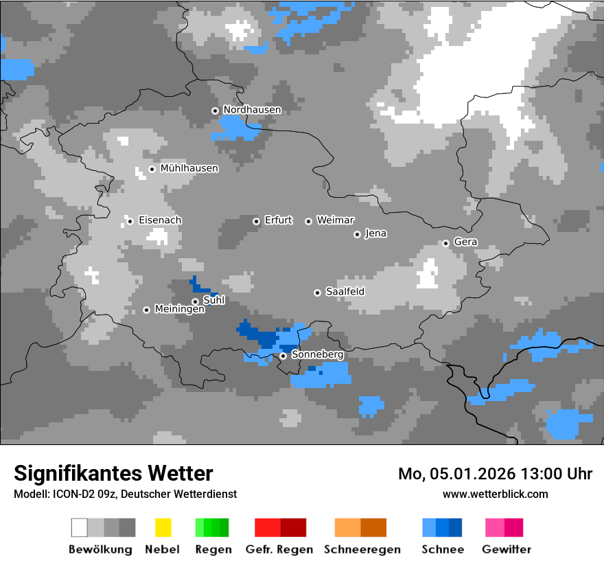 Signifikantes Wetter