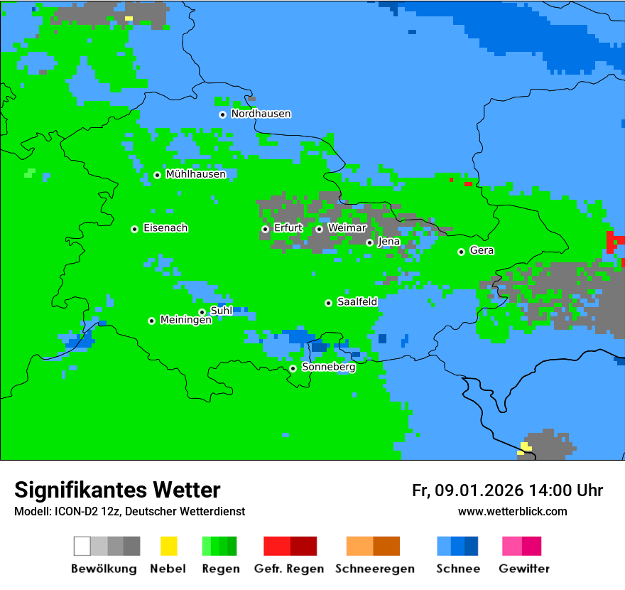 Signifikantes Wetter
