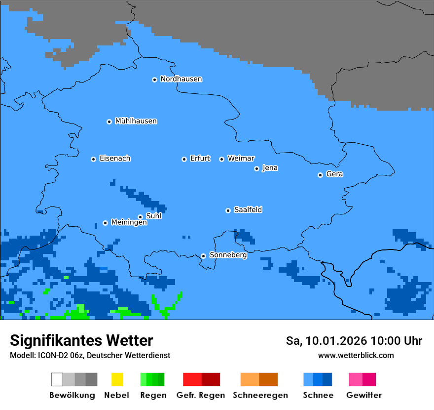 Signifikantes Wetter
