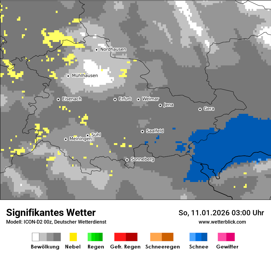 Signifikantes Wetter