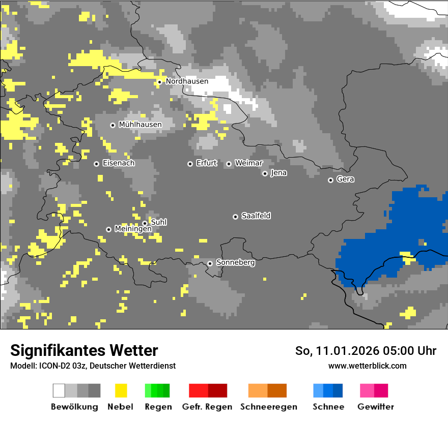 Signifikantes Wetter