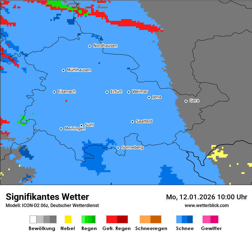 Signifikantes Wetter