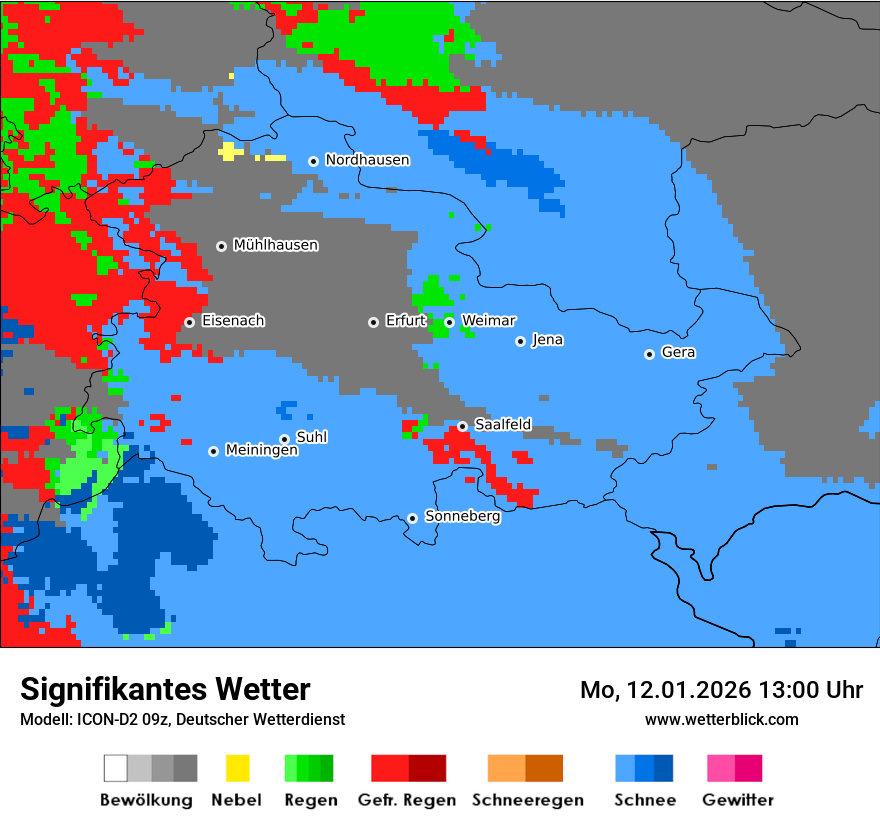 Signifikantes Wetter