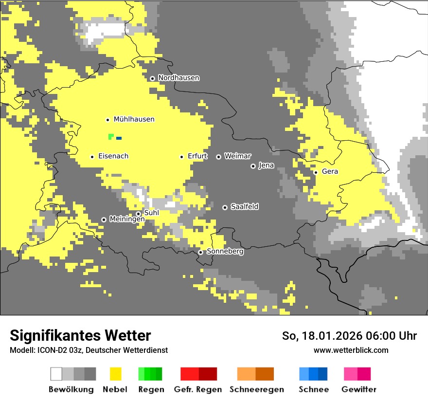 Signifikantes Wetter