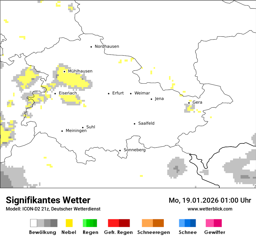 Signifikantes Wetter