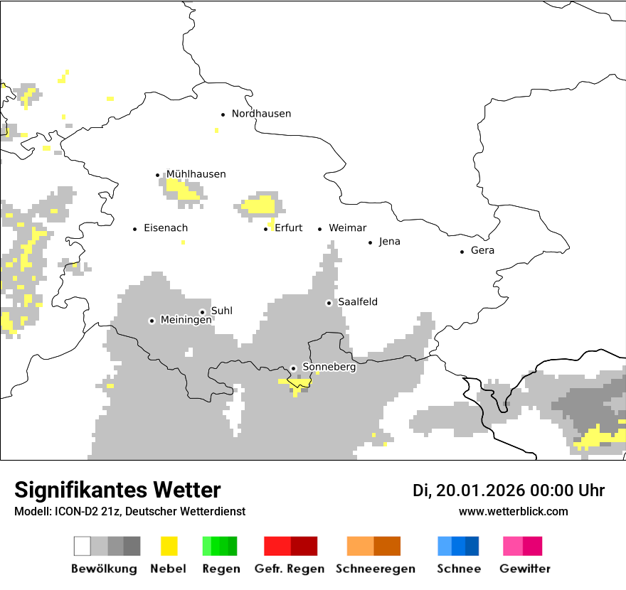 Signifikantes Wetter