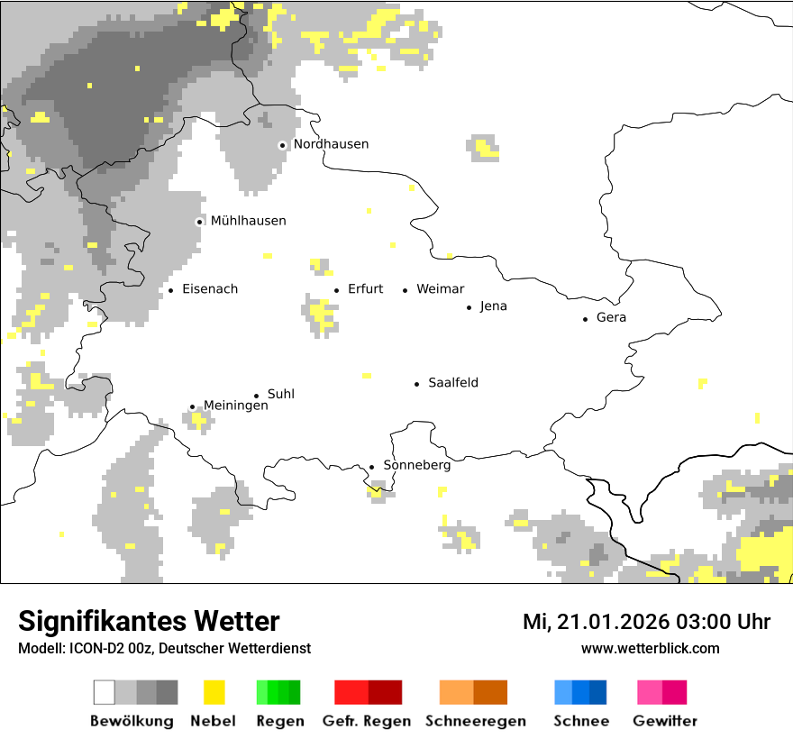 Signifikantes Wetter