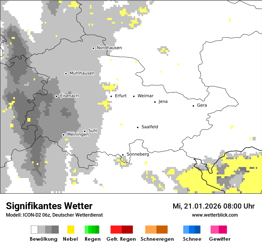 Signifikantes Wetter
