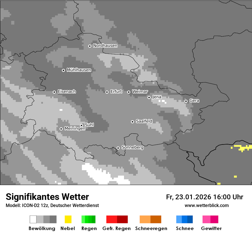 Signifikantes Wetter