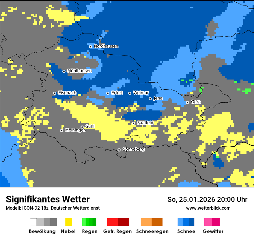 Signifikantes Wetter