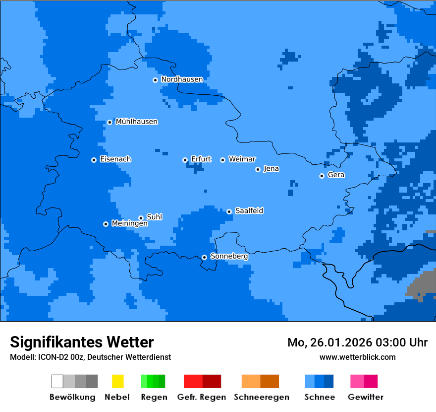 Signifikantes Wetter