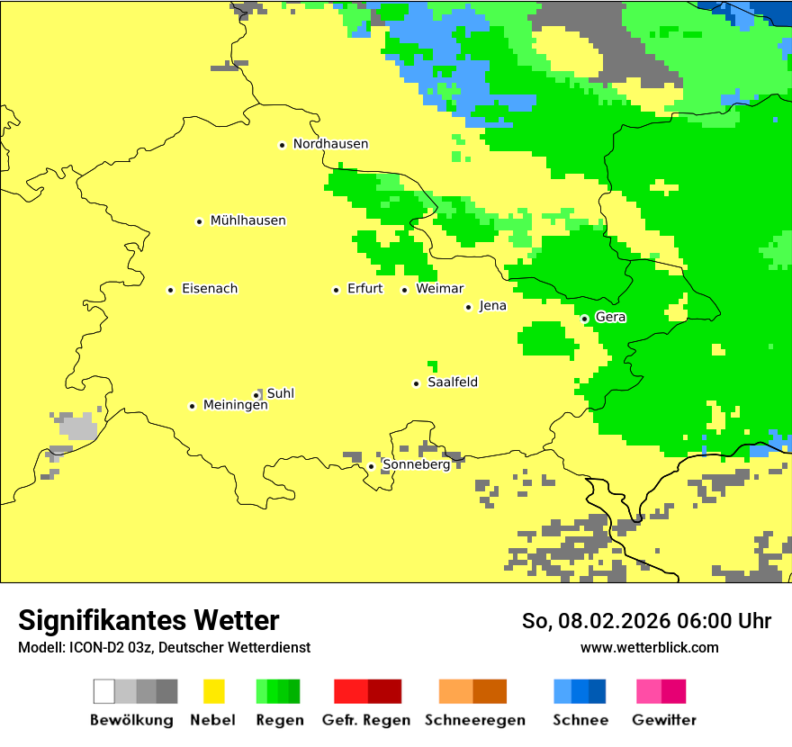 Signifikantes Wetter