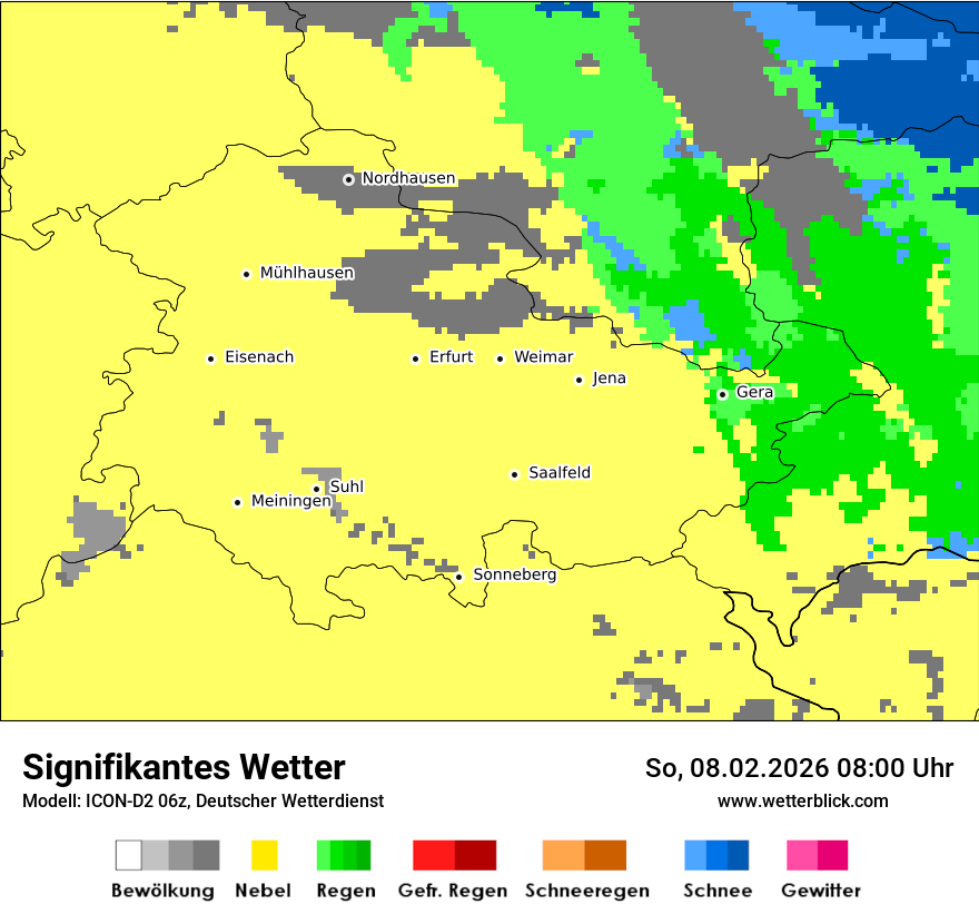 Signifikantes Wetter