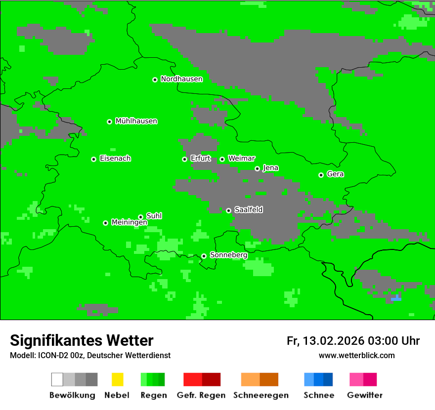 Signifikantes Wetter