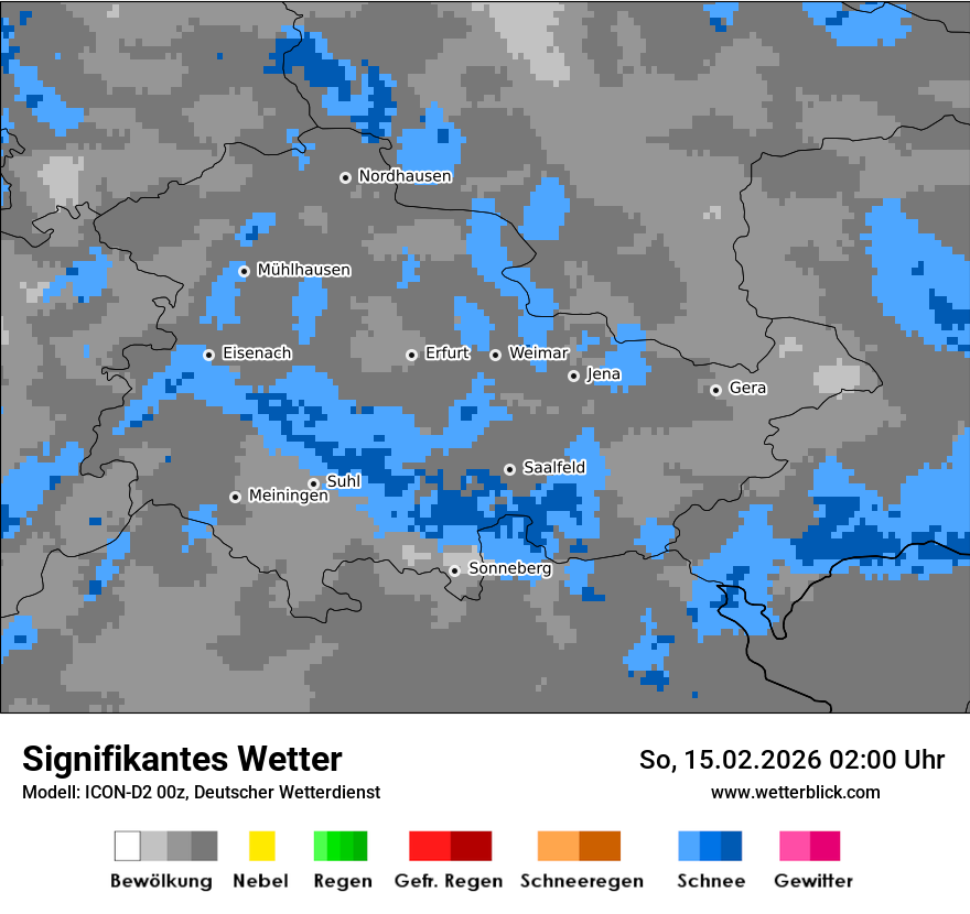 Signifikantes Wetter