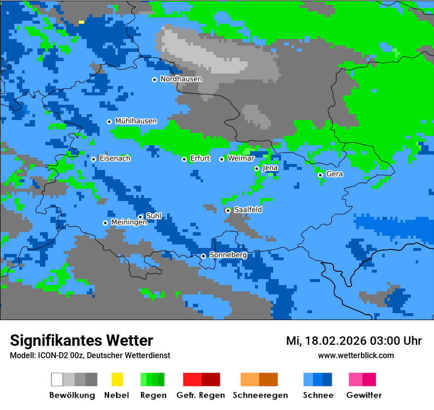 Signifikantes Wetter
