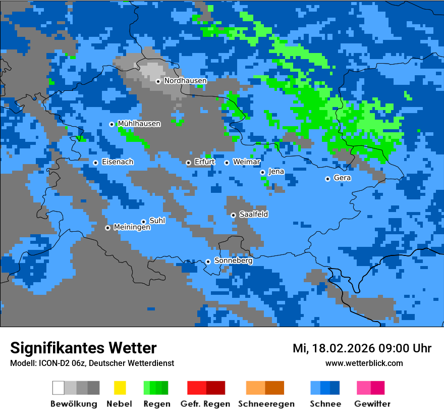 Signifikantes Wetter