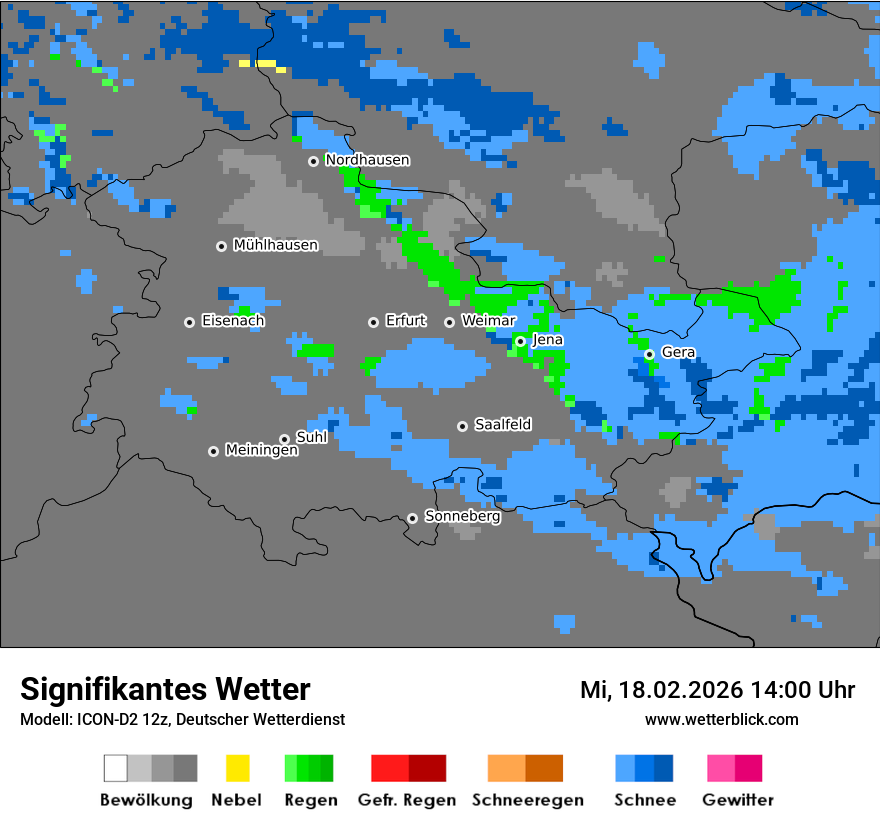 Signifikantes Wetter