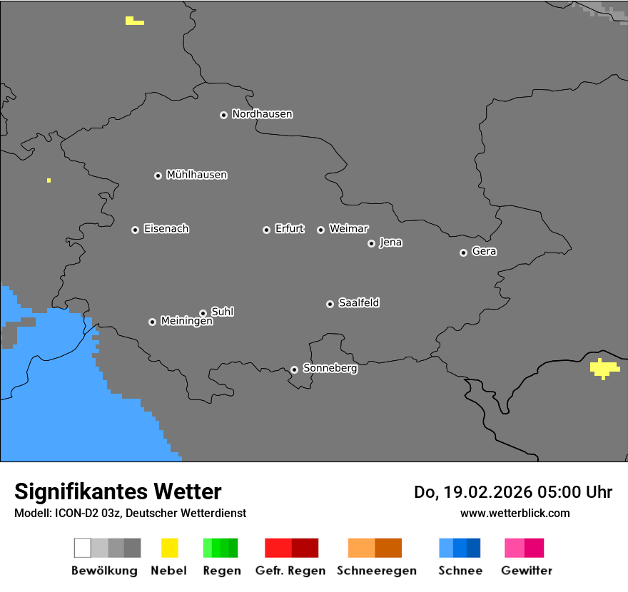 Signifikantes Wetter