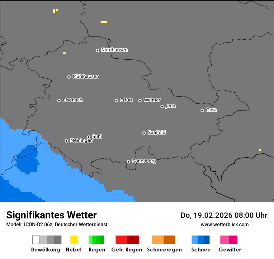 Signifikantes Wetter