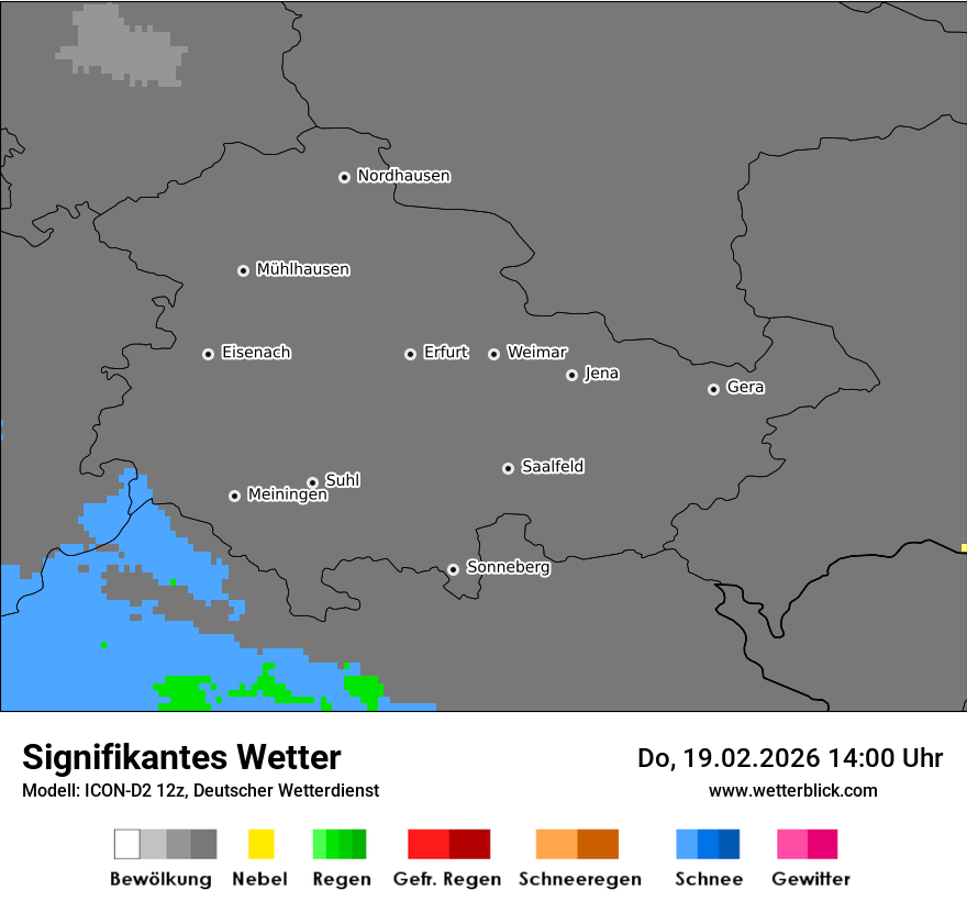 Signifikantes Wetter