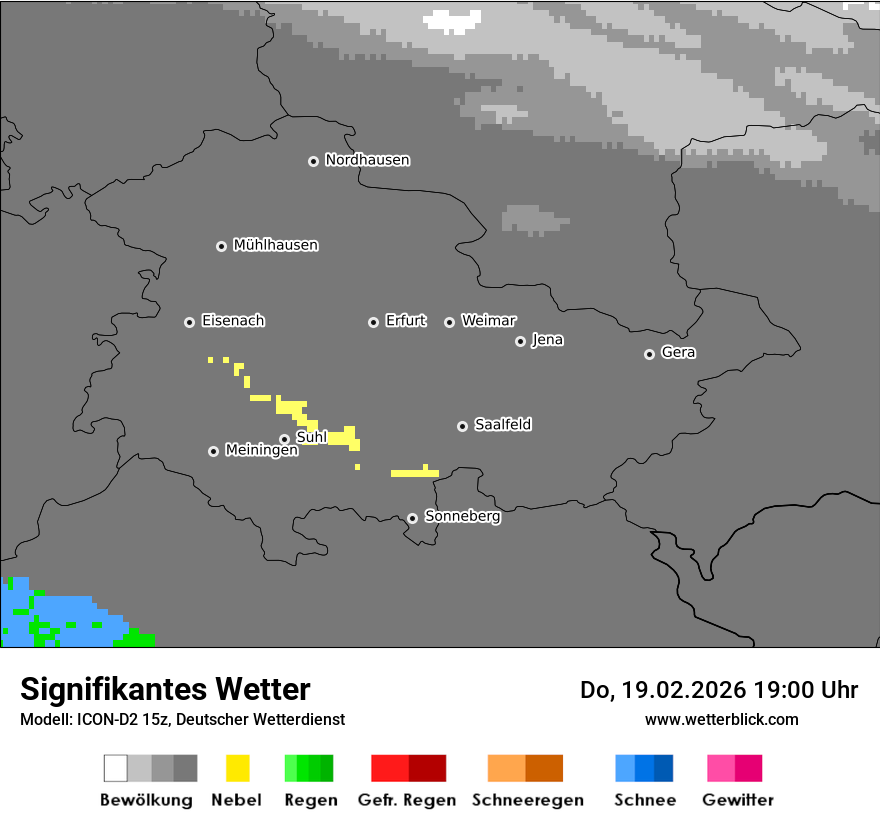 Signifikantes Wetter